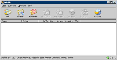 Beispiel WinZip