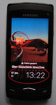 Abbildung 1: Samsung Wave, Bada Betriebssystem