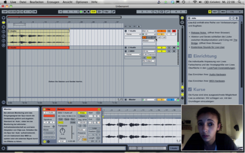 Abbildung 1: Screenshot: Ableton Live
